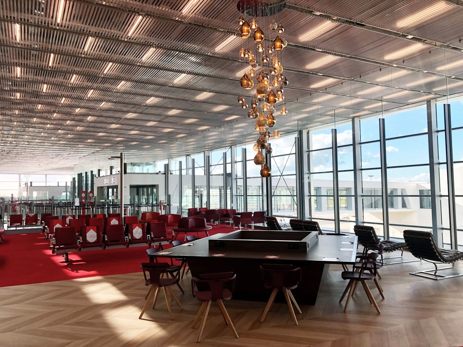 Situation aeroport luminaires