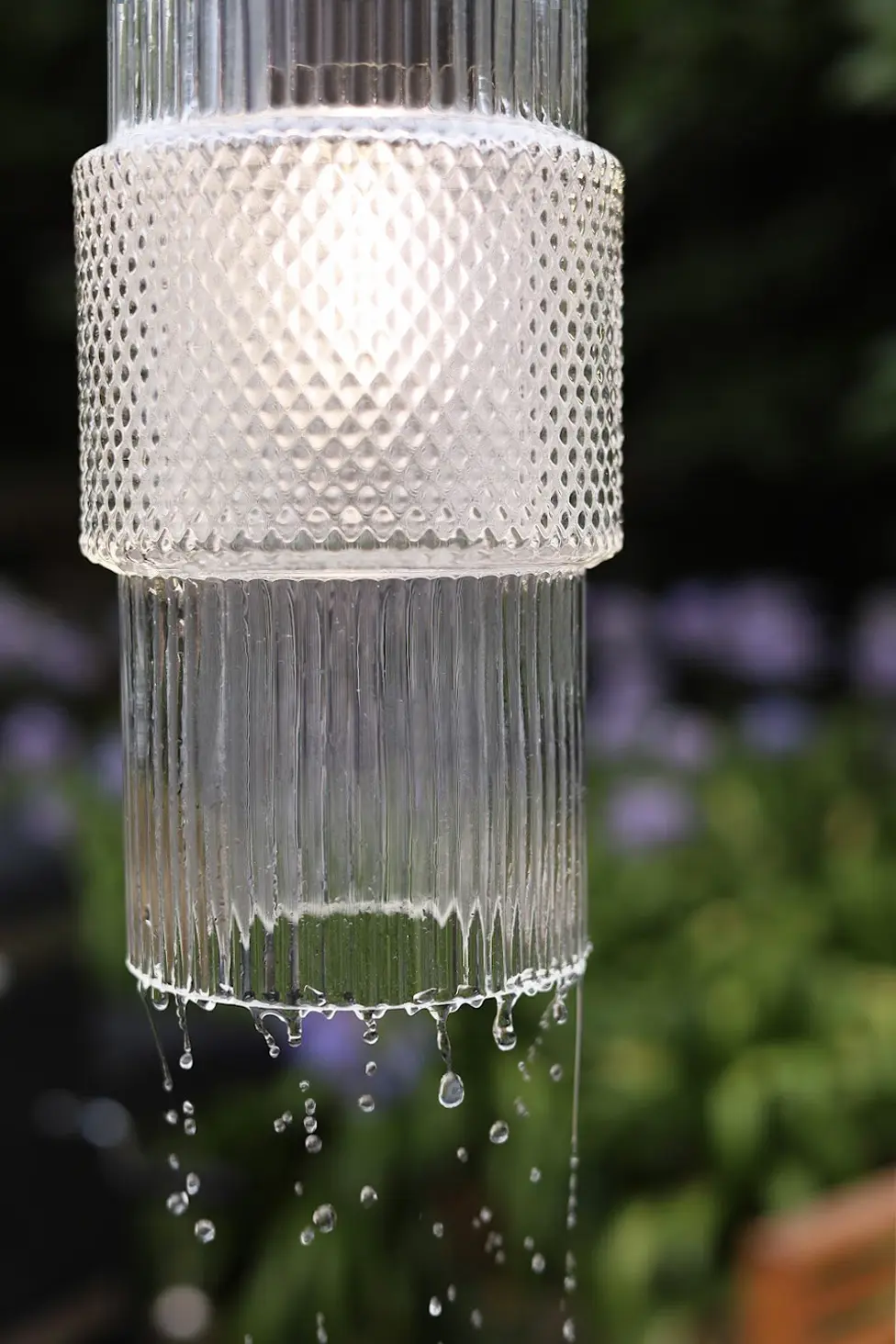 Suspension en verre – luminaires extérieurs – luminaire personnalisable